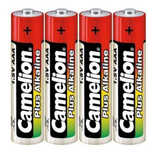 باتری ۴ تایی نیم قلمی Camelion Plus Alkaline AAA