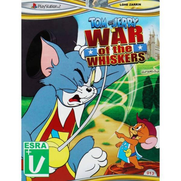 Tom And Jerry War Of The Whiskers PS2 لوح زرین